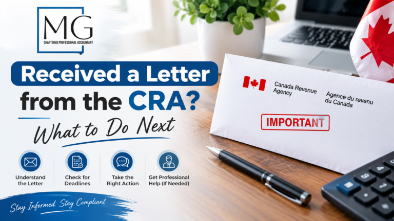 Received a Letter from the CRA? What to Do Next 