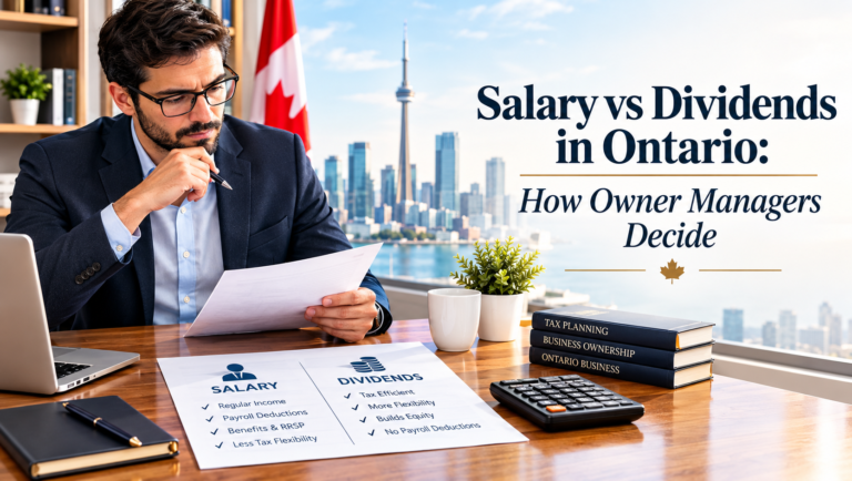 Salary vs Dividends in Ontario: How Owner Managers Decide 