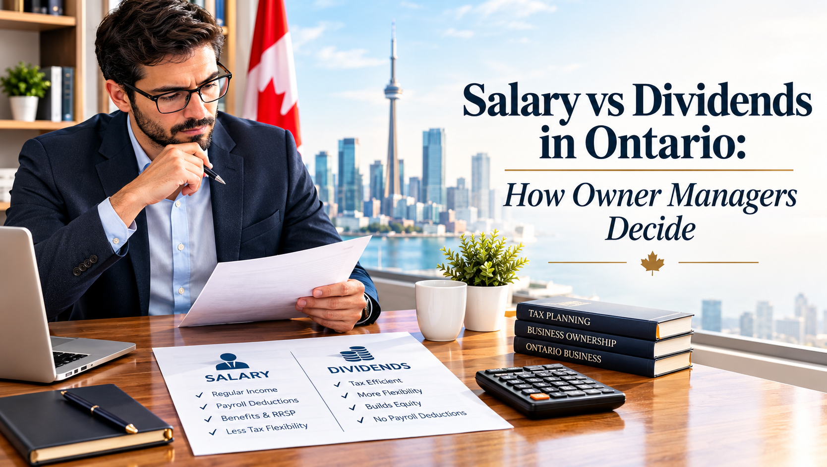 Salary vs Dividends in Ontario: How Owner Managers Decide 